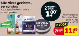 Kruidvat Alle Nivea gezichtsverzorging aanbieding
