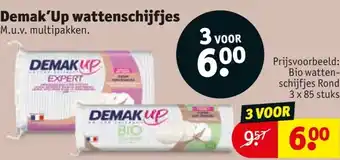 Kruidvat Demak'Up wattenschijfjes aanbieding