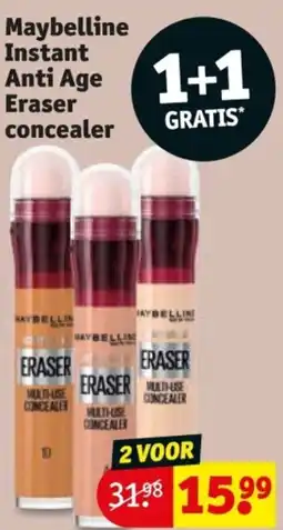 Kruidvat Maybelline Instant Anti Age Eraser concealer aanbieding