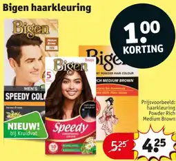 Kruidvat Bigen haarkleuring aanbieding