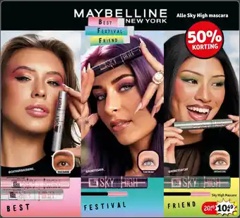 Kruidvat Sky High Mascara aanbieding