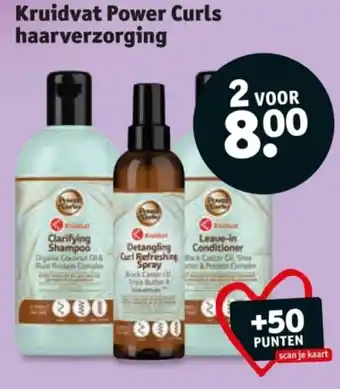 Kruidvat Kruidvat Power Curls haarverzorging aanbieding