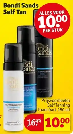 Kruidvat Bondi Sands Self Tan aanbieding