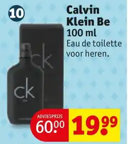 Kruidvat Calvin Klein Be aanbieding