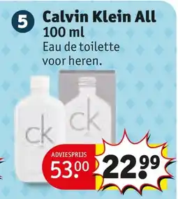 Kruidvat Calvin Klein All aanbieding