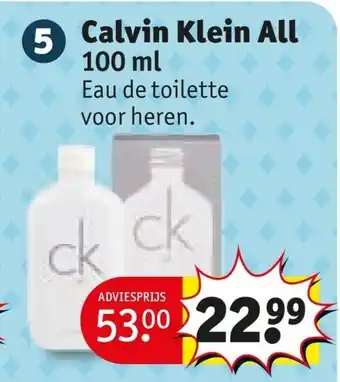 Kruidvat Calvin Klein All aanbieding