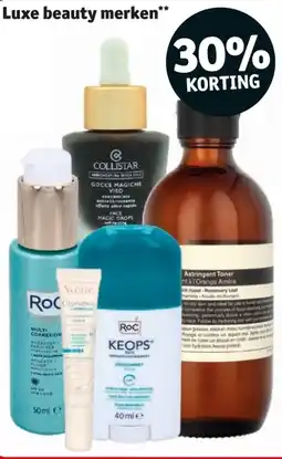 Kruidvat Luxe beauty merken aanbieding