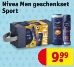 Kruidvat Nivea Men geschenkset Sport aanbieding