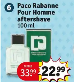 Kruidvat Paco Rabanne Pour Homme aftershave aanbieding