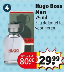 Kruidvat Hugo Boss Man aanbieding