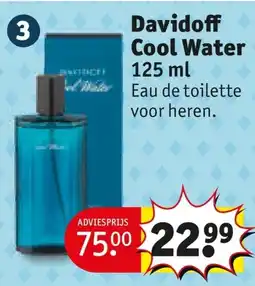 Kruidvat Davidoff Cool Water aanbieding