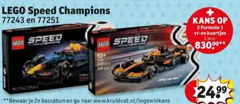 Kruidvat LEGO Speed Champions aanbieding