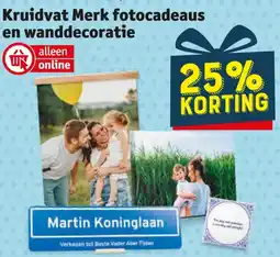 Kruidvat Kruidvat Merk fotocadeaus en wanddecoratie aanbieding