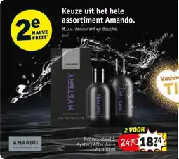 Kruidvat Mystery Aftershave aanbieding