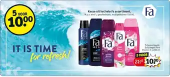 Kruidvat Keuze uit het hele Fa assortiment. aanbieding