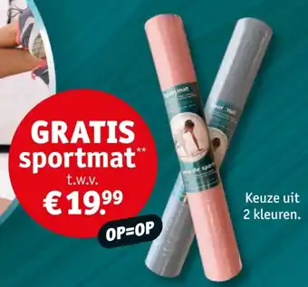 Kruidvat Sportmat aanbieding