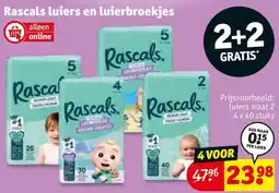 Kruidvat Rascals luiers en luierbroekjes aanbieding