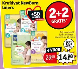 Kruidvat Kruidvat NewBorn luiers aanbieding
