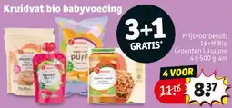 Kruidvat Kruidvat bio babyvoeding aanbieding