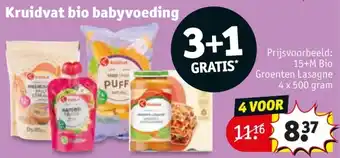 Kruidvat Kruidvat bio babyvoeding aanbieding