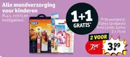 Kruidvat Alle mondverzorging voor kinderen aanbieding