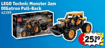 Kruidvat LEGO Technic Monster Jam DIGatron Pull-Back aanbieding