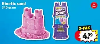Kruidvat Kinetic sand aanbieding