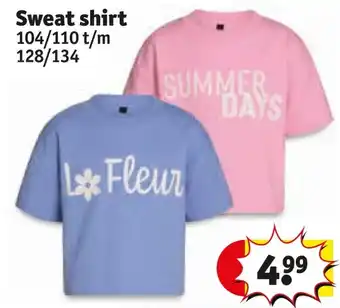 Kruidvat Sweat shirt aanbieding