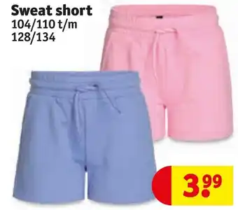 Kruidvat Sweat short aanbieding