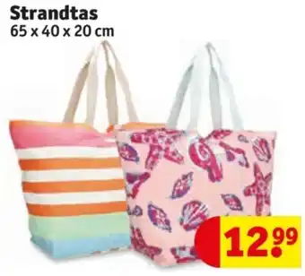 Kruidvat Strandtas aanbieding