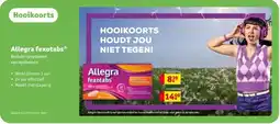 Kruidvat Allegra fexotabs aanbieding