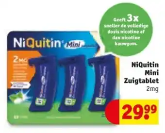 Kruidvat Nicotinell Mint Zuigtablet aanbieding