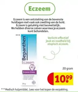 Kruidvat Bepanthen Eczeem aanbieding