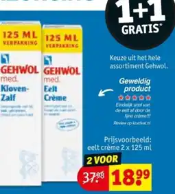 Kruidvat GEHWOL med Kloven Zalf aanbieding