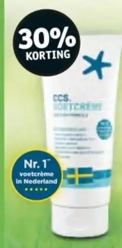 Kruidvat CCS voetcrème aanbieding