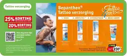 Kruidvat Tattoo wasgel, Tattoo nazorg zalf en Tattoo verzorgende crème aanbieding