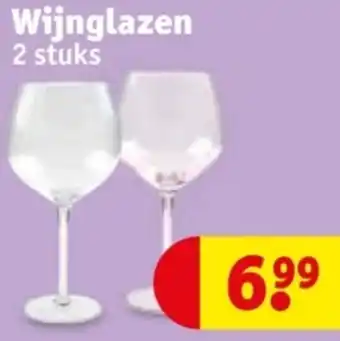 Kruidvat Wijnglazen aanbieding