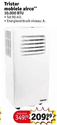 Kruidvat Tristar mobiele airco aanbieding