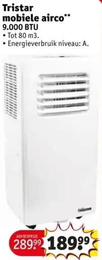Kruidvat Tristar mobiele airco aanbieding