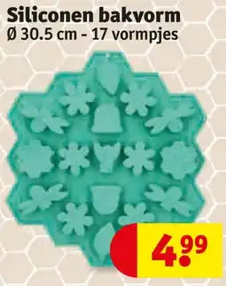 Kruidvat Siliconen bakvorm aanbieding