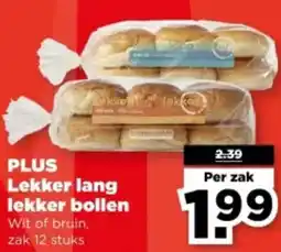 PLUS PLUS Lekker lang lekker bollen aanbieding