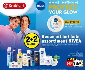 Kruidvat Keuze uit het hele assortiment NIVEA. aanbieding