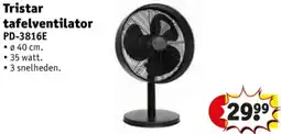 Kruidvat Tristar tafelventilator aanbieding