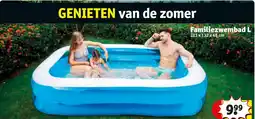 Kruidvat Familiezwembad L aanbieding
