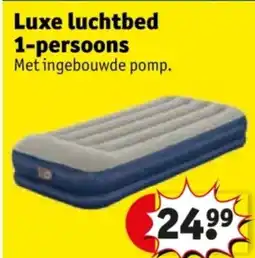 Kruidvat Luxe luchtbed 1-persoons aanbieding