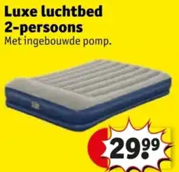 Kruidvat Luxe luchtbed 2-persoons aanbieding