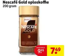 Kruidvat Nescafé Gold oploskoffie aanbieding