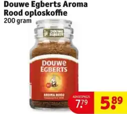 Kruidvat Douwe Egberts Aroma Rood oploskoffie aanbieding