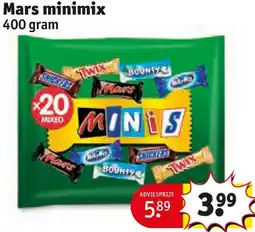 Kruidvat Mars minimix aanbieding