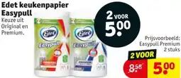 Kruidvat Edet keukenpapier Easypull aanbieding